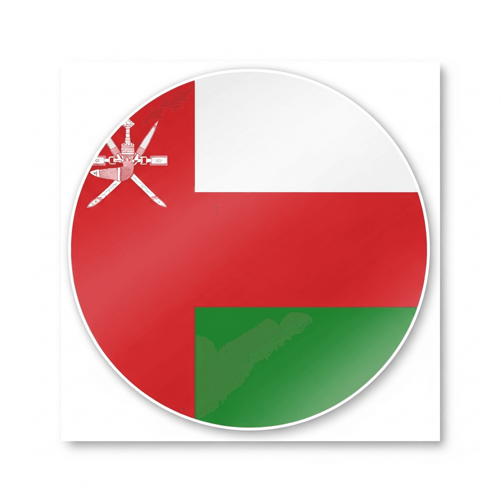 Oman Sticker — Oman