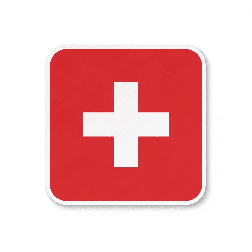 Schweiz Sticker — Schweiz