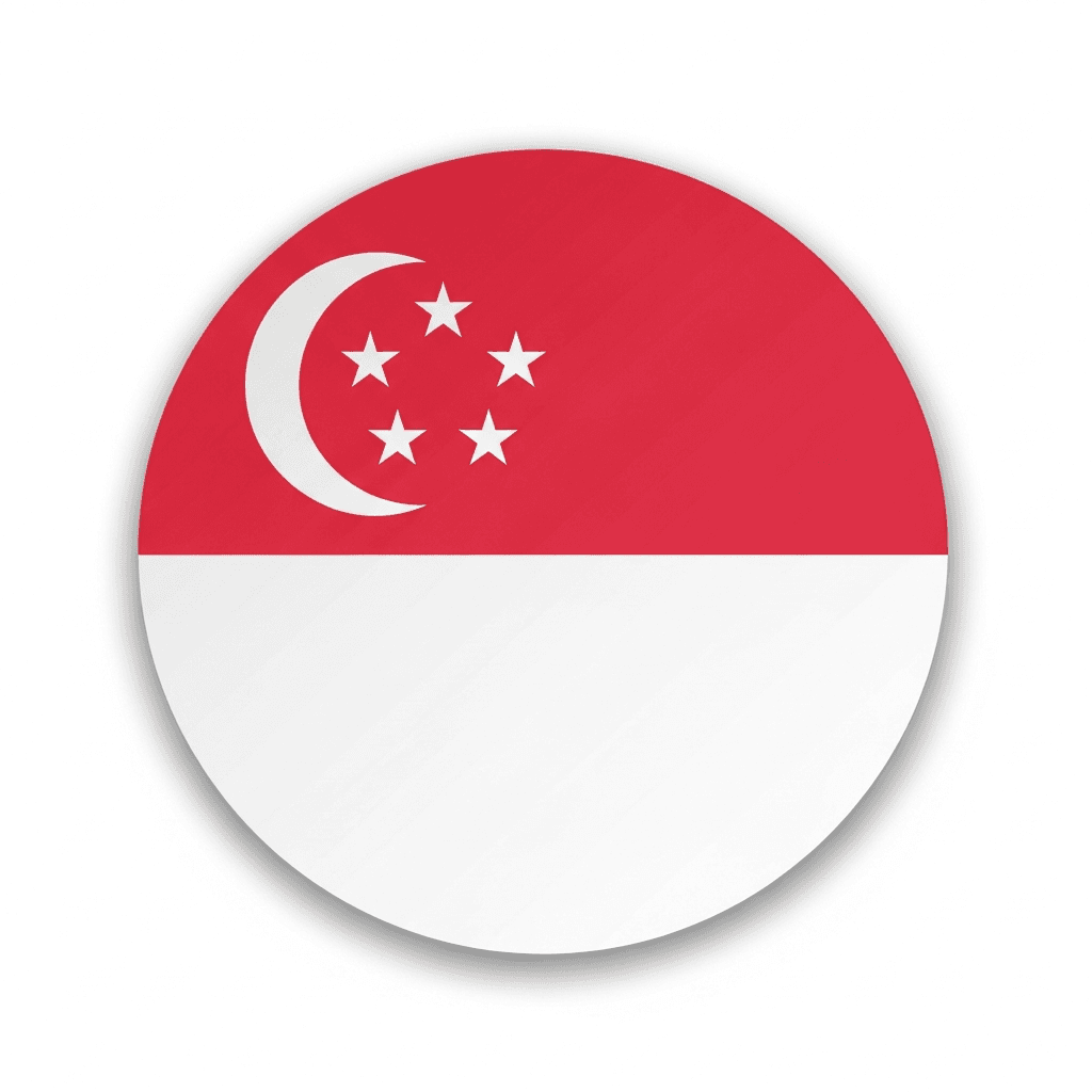 Singapur Sticker — Singapur