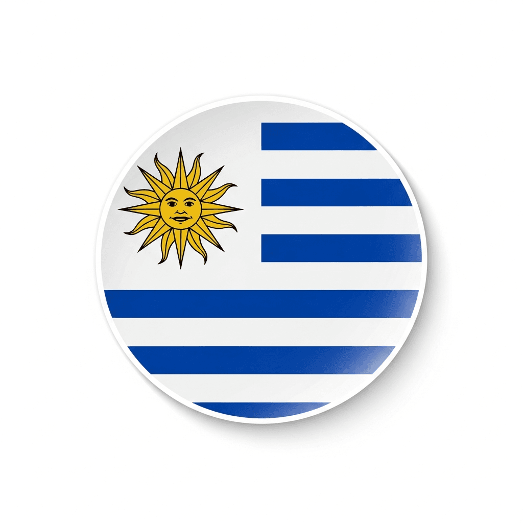 Uruguay Sticker — Uruguay