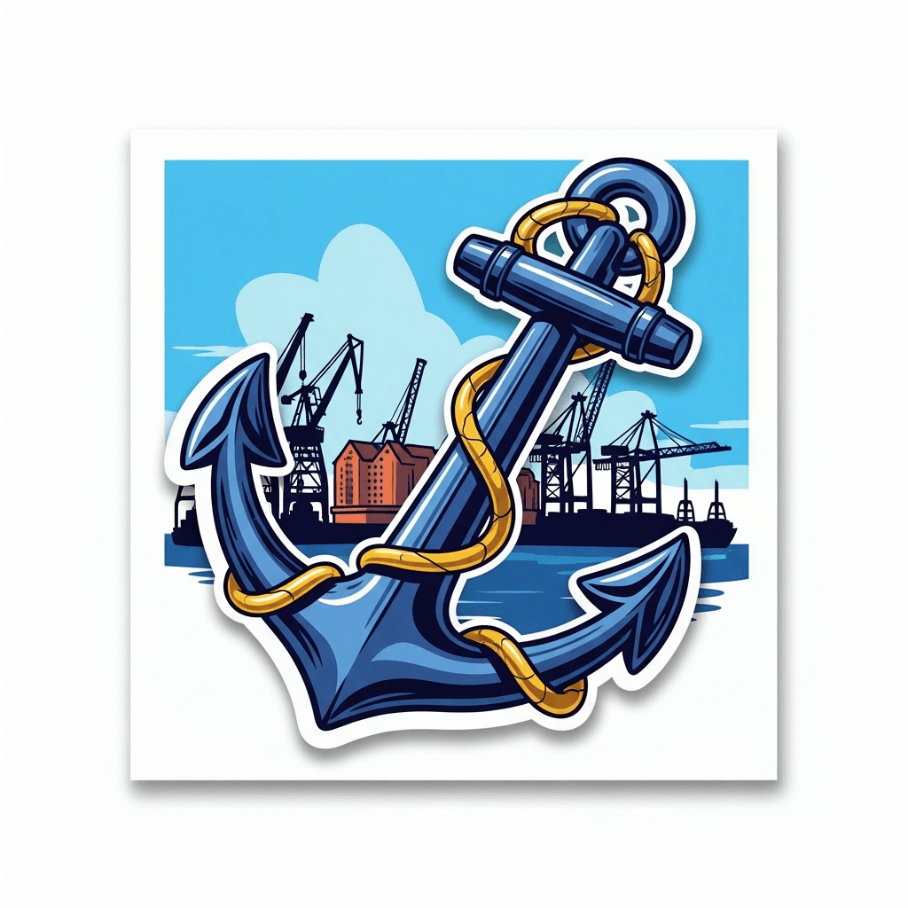 Hamburg Sticker — Hamburg