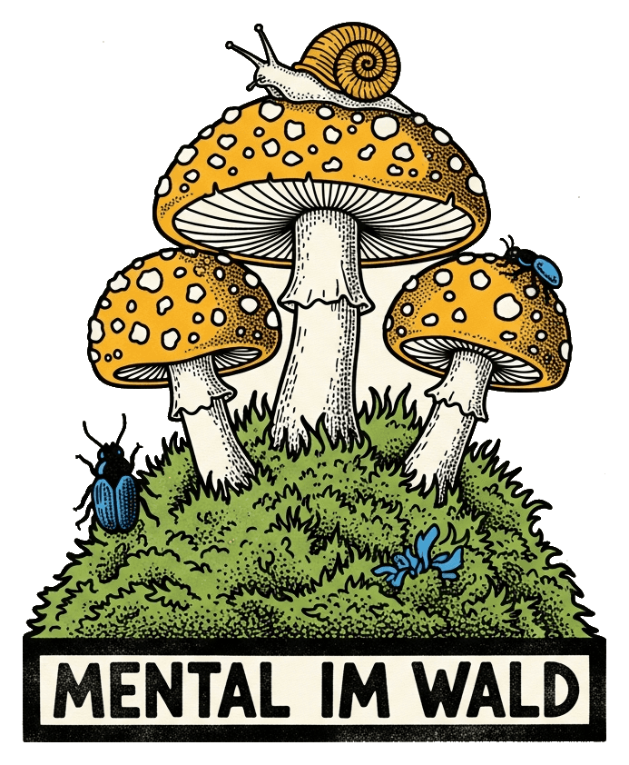 Mental im Wald — Selbstironie