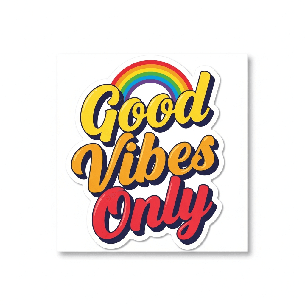 Good Vibes Only — Sprüche