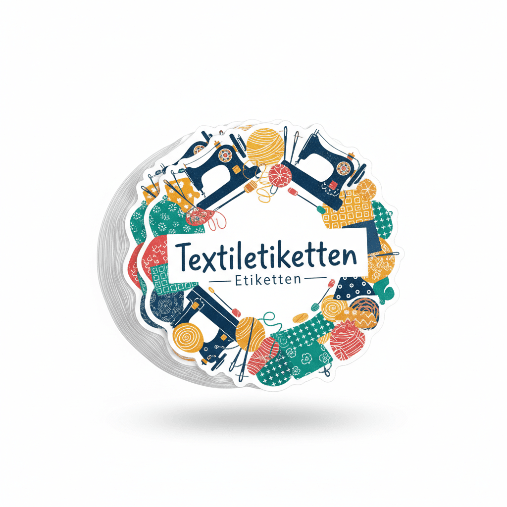 Tekstilės etiketės — Etiketės
