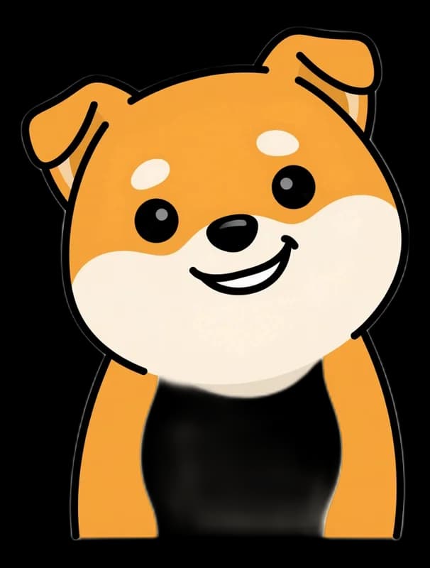 Shiba Inu Meme — Aufkleber